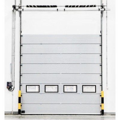 FASTLINK wholesale exterior stormproof insulated industrial sectional  door for cold chain