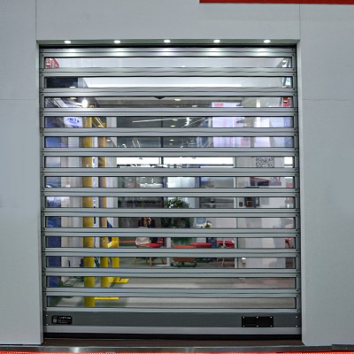 Transparent High Speed Door Higher Speed 1.5m/s Thickness 40mm