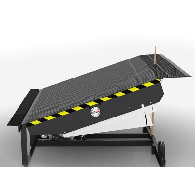 Safe and Easy Operation 10T Stationary Hydraulic Dock Leveler Logistics Warehouse Factory