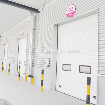 FastLink brand xianfeng motor sectional overhead door for plant door