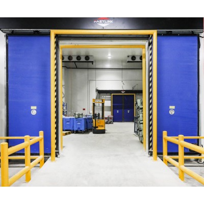 High-Speed Translational Cold-Storage Door 2.5m/s Maintenance-Free