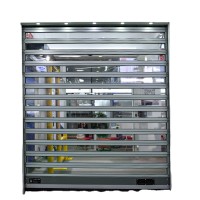 Transparent Hard High Speed Door W1250mm * H2000mm