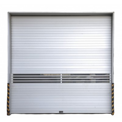 Translucent Hard High Speed Door Optional Perspective Windows